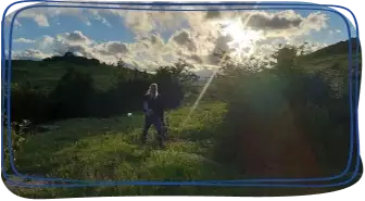 Giro espiritual, en la naturaleza